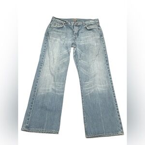 7 For All Mankind Classic Button Fly Blue Men's Jeans Size 34
